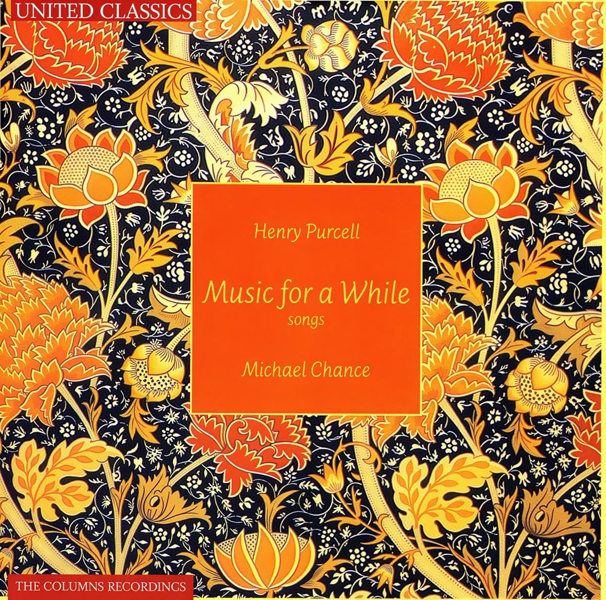 Michael Chance - Purcell: Music For A While (CD)
