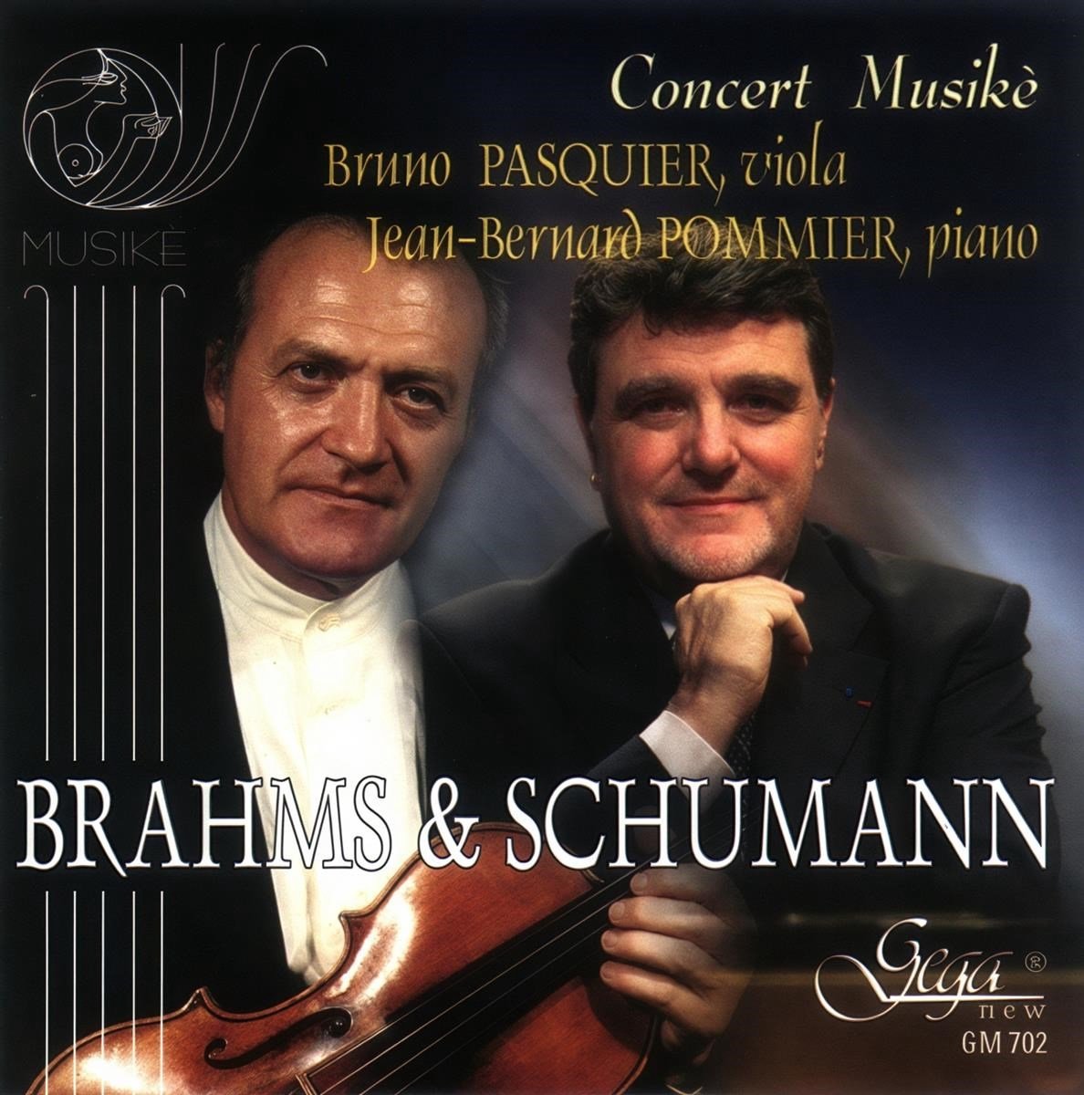 Bruno Pasquier & Jean-Bernard Pommier - Brahms & Schumann (CD)