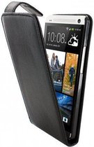 Mobiparts PU Flip Case HTC One Black