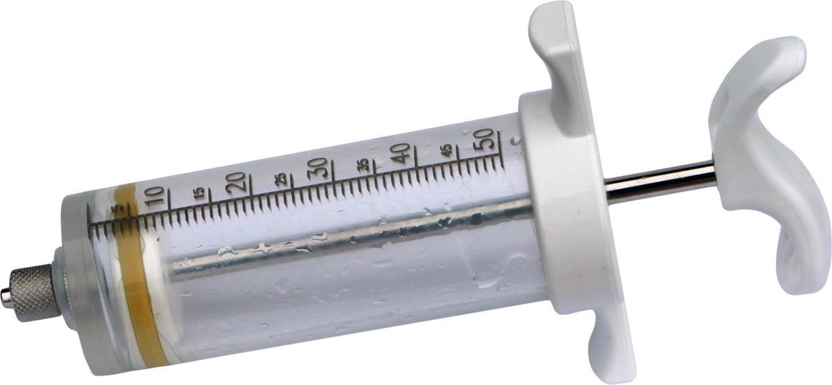Goedkoopste Excellent nylonspuit Luer L - Toedienen medicijnen en vloeistoffen - Dosis - 50 ml