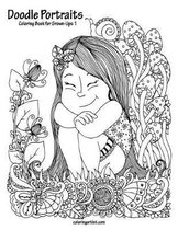 Doodle Portraits Coloring Book for Grown-Ups 1