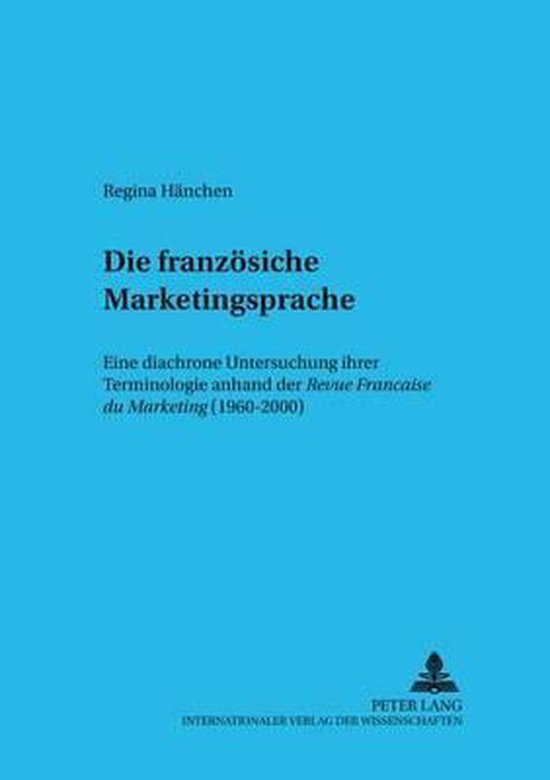 Sprache Im Kontext- Die franzoesische Marketingsprache - cover