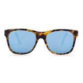Amaterasu - Designer zonnebril met houten pootjes - Tortoise, blauwe glazen