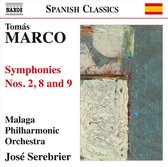 Malaga Philharmonic Orchestra, José Serebrier - Marco: Symphonies Nos.2, 8 & 9 (CD)