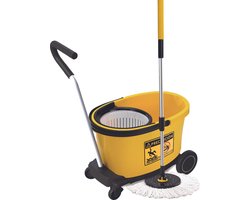 Vloerwisser Supa Mop|Spinner Mop Professioneel Model op Wielen