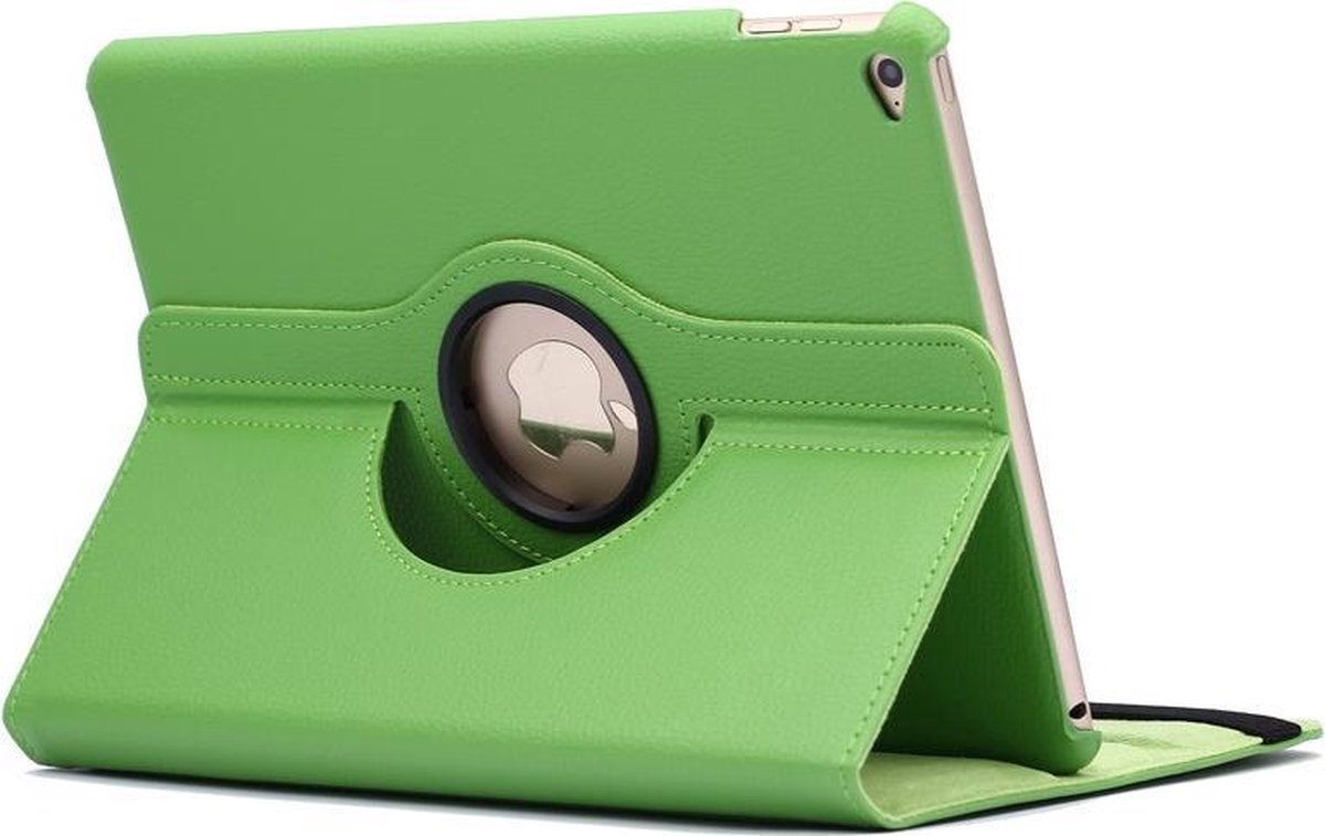 iPad Air 2 - 360º Standaard Bescherm-Map Etui Hoes - Groen