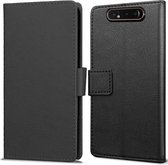 Samsung Galaxy A80 hoesje - Book Wallet Case - zwart