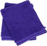 ARTG® Towelzz - Washandje - 100% Katoen - Paars - (Set 10 stuks)