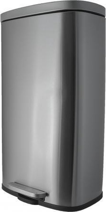 Afvalemmer/ Prullenbak / pedaalemmer 30 liter Coninx Steeldesign Niyo |  bol.com