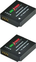 ChiliPower Panasonic DMW-BLH7, DMW-BLH7E, DMW-BLH7PP batterij - 2 stuks verpakking