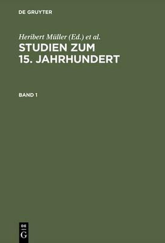 Studien zum 15. Jahrhundert
