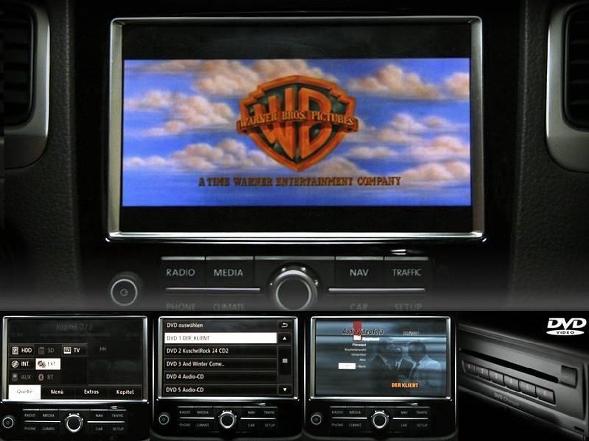 DVD-Wechsler - Retrofit - VW Touareg 7P