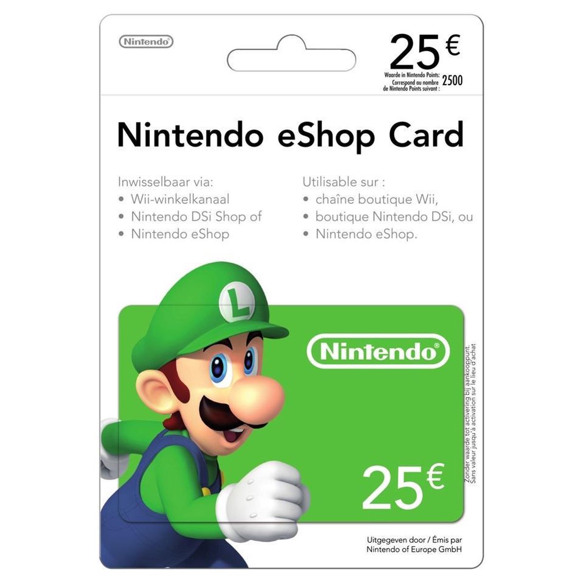 20 euro eshop card