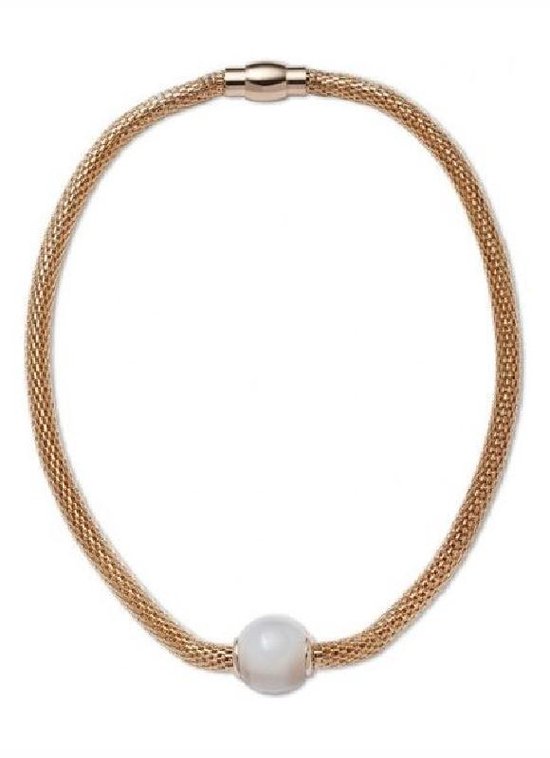 Blauwe Labradoriet ketting - echte edelsteen - Gold filled & Gold vermeil - Jewels by KC