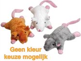 Karlie Pluche Muis met Catnip Assorti Kleuren