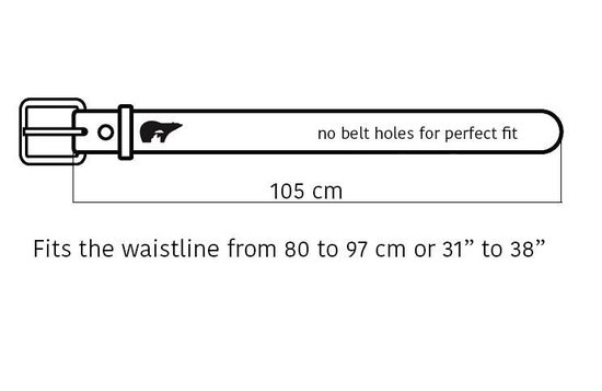 Slopes&Town Elastic Belt unisexe Rouge 105 cm