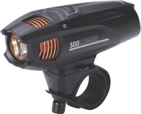 Verrassend genoeg Assimileren Bezienswaardigheden bekijken BBB BLS-72 Strike - LED Koplamp Fiets - 500 Lumen - USB lader - Zwart |  bol.com