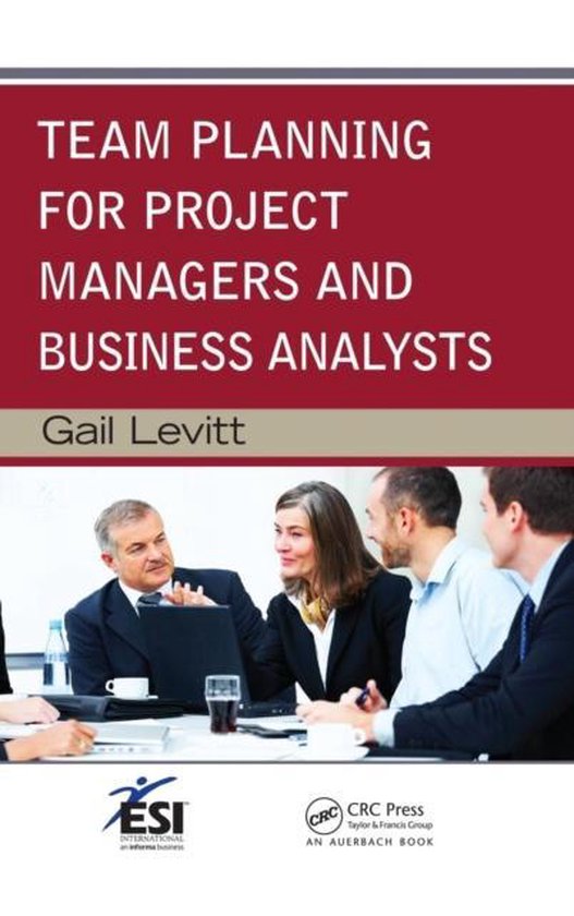 Team Planning For Project Managers And Business Analysts - cover
