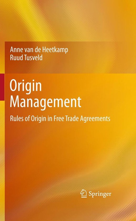 Origin Management Ebook Anne Van De Heetkamp 9783642198083