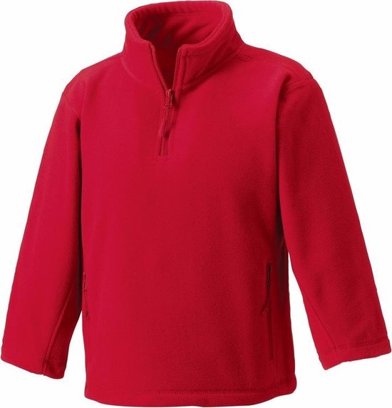 Rode fleece trui voor jongens 152 (11-12 jaar) | bol.com