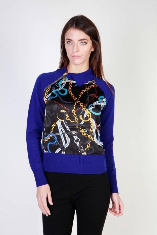 Cavalli Class Viola Polyester Women Sweatshirt