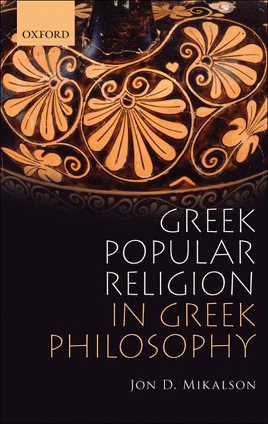 Greek Popular Religion in Greek Philosophy - cover