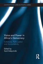 Contemporary African Politics - Voice and Power in Africa's Democracy