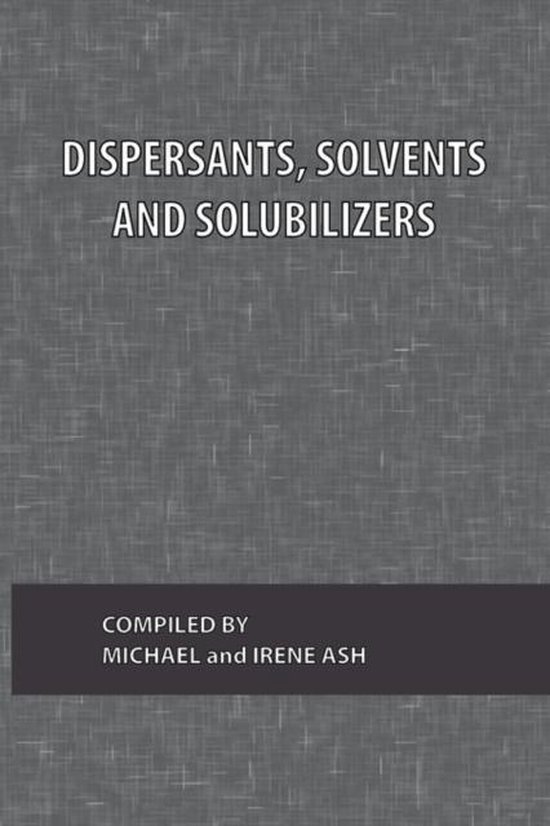 Dispersants, Solvents and Solubilizers - cover
