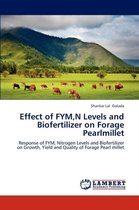 Effect of FYM, N Levels and Biofertilizer on Forage Pearlmillet