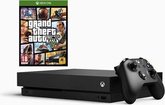 Xbox One X console + GTA V | bol