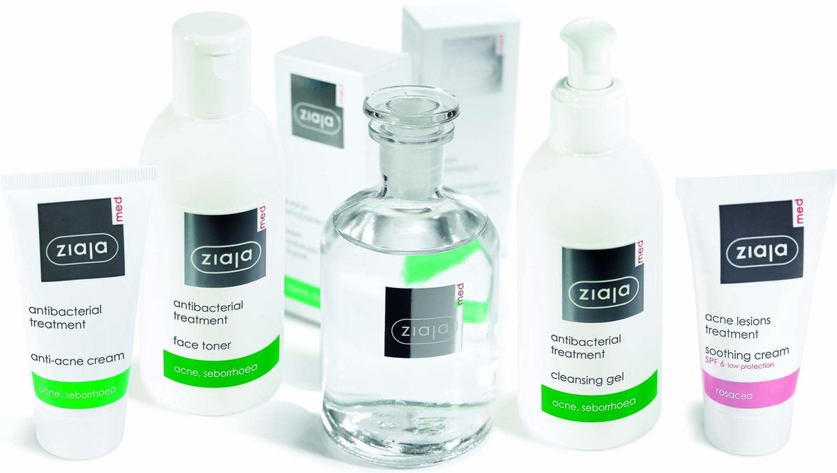 Cosmetica voor de acne huid complete serie