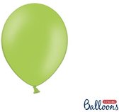 """Strong Ballonnen 23cm, Pastel Bright groen (1 zakje met 50 stuks)"""