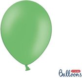 """Strong Ballonnen 30cm Pastel groen (1 zakje met 50 stuks)"""