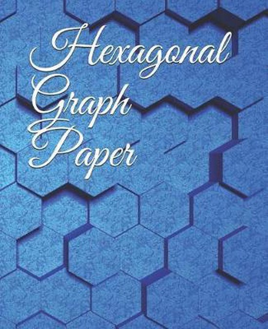 Hexagonal Graph Paper 1/2 Inch Hexagons Hex Style 7.5 X 9.25 Inches
