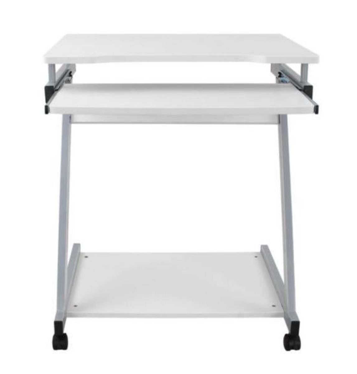 MIRA Home - Mobiel computertafel - Ideaal voor kleine ruimtes - Met  wieltjes - Apple -... | bol.com