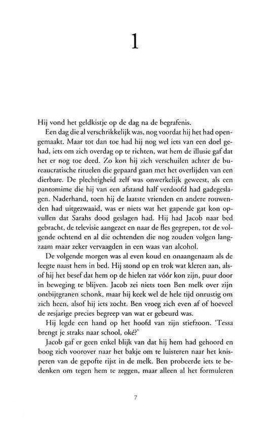 Pagina 7 van een boek met tekst. Geen afbeeldingen.