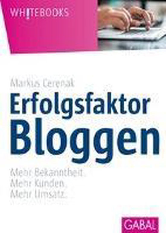 Erfolgsfaktor Bloggen - cover