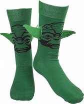 Star Wars Yoda Sokken met Oren Groen, Maat:  39/42