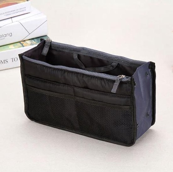 Bag in bag tas organizer – 11 vakken – zwart | bol.com