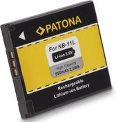 PATONA Battery for Canon NB11L IXUS 125HS 240HS Powershot A1200 NB-11L