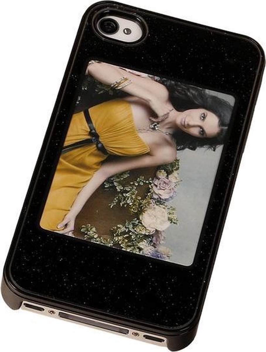 Fotolijst Backcover Hardcase iPhone 5/5S Zwart