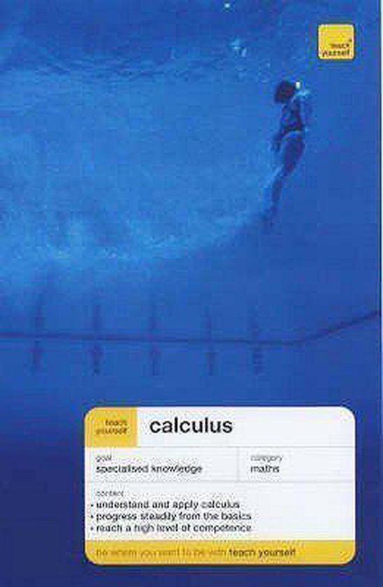 Teach yourself calculus paul abbott 9780340867471 boeken bol