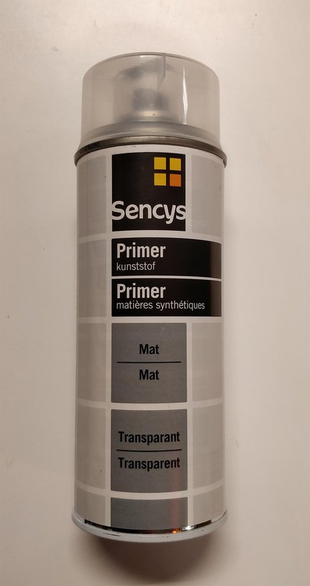 Aanpassing smal weg Sencys Primer Spray voor Kunststof - Grondverf - Mat - Transparant | bol.com