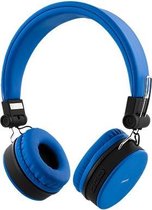 STREETZ HL-422 Bluetooth on-ear koptelefoon met microfoon en control buttons - 22 uur speeltijd - Blauw