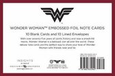 Wonder Woman Foil Note Cards
