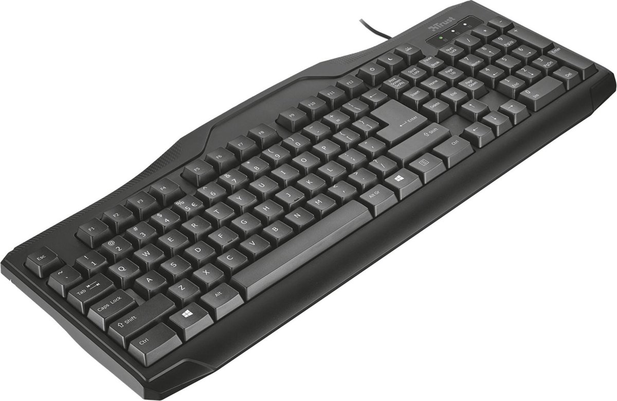 Trust Classicline | Keyboard | Morsbestendig | USB | Toestenbord indeling: Italiaans QWERTY