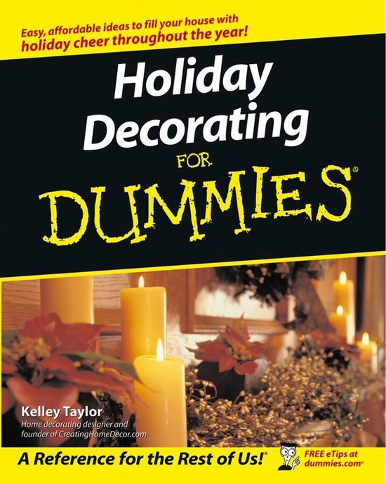 Holiday Decorating For Dummies - cover