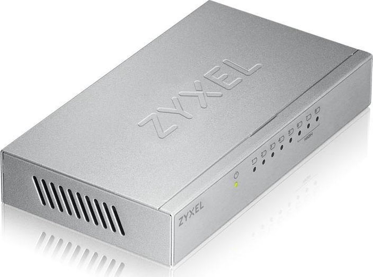ZyXEL ES 108A V3 Unmanaged Gigabit Ethernet 10 100 1000 Metallic Bol