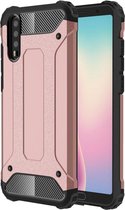 Armor Hybrid Hoesje Huawei P20 - Rose Gold
