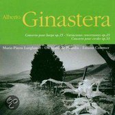 Ginastera: Concerto pour harpe; Variations concerantes; Concerto pour cordes